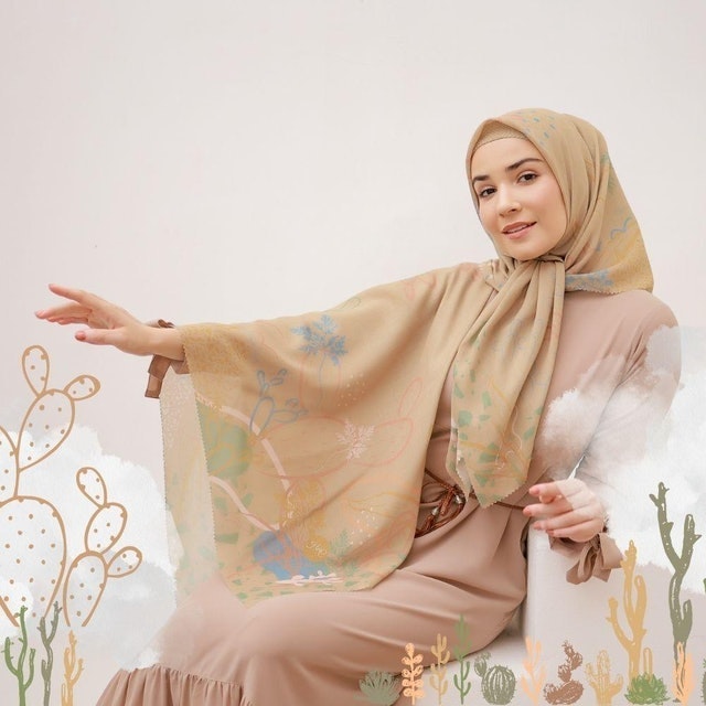 Hijabwanitacantik A1 Sahara Scarf 1